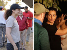 Kangana Ranaut wraps Assam schedule of Emergency; treats fans with some unseen BTS, see pics