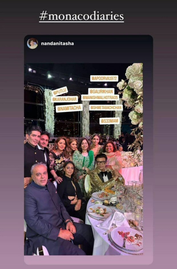 Karan Johar, Karisma Kapoor, Gauri Khan and others party in Monaco