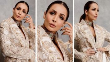 Malaika Arora is all-glam in the blazer dress from Shantanu and Nikhil’s Capella collection