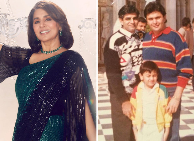 Neetu Kapoor shares a throwback photo of Rishi Kapoor as she visits the same Jaipur temple after 33 years