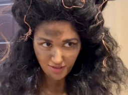 Nikita Dutta’s HILARIOUS plight as she struggles with a weird wig