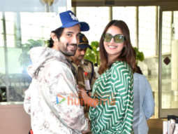 Photos: Aditya Seal, Anushka Ranjan, Rakhi Sawant and others snapped at the airport