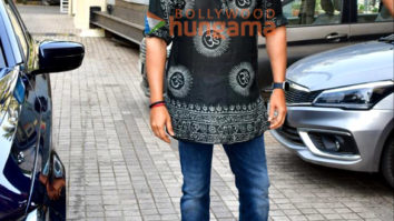 Photos: Ajay Devgn, Bhushan Kumar and Kumar Mangat Pathak attend the teaser preview of the film Bholaa