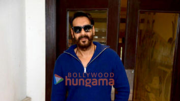 Photos: Ajay Devgn snapped promoting his film Drishyam 2