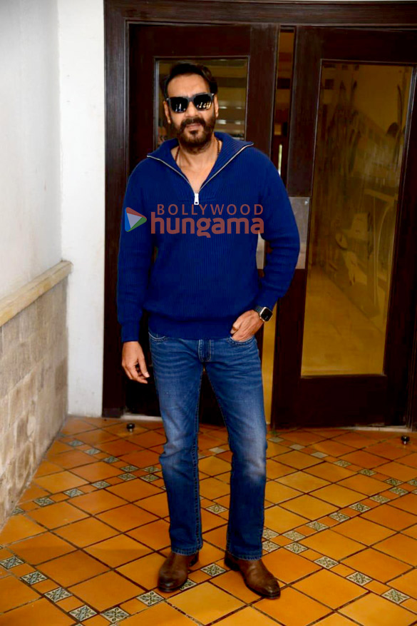 Photos: Ajay Devgn snapped promoting his film Drishyam 2 Photos: Ajay Devgn snapped promoting his film Drishyam 2