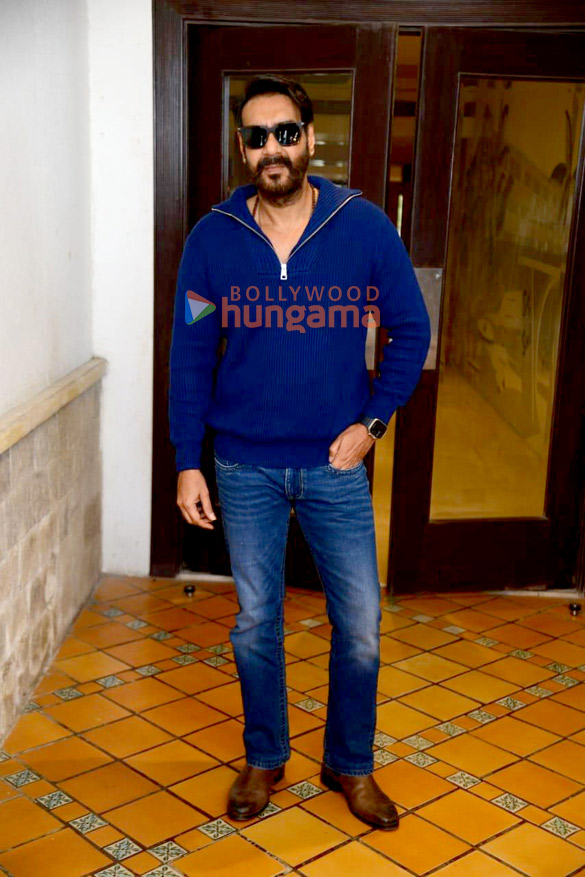 photos ajay devgn snapped promoting his film drishyam 2 3
