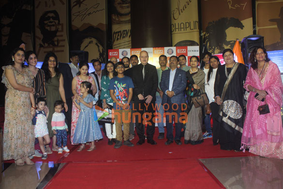 photos anupam kher attends the special screening of uunchai for cisf nsg officials organized by gm modular 2