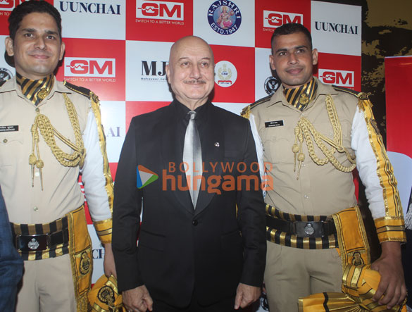 photos anupam kher attends the special screening of uunchai for cisf nsg officials organized by gm modular 3