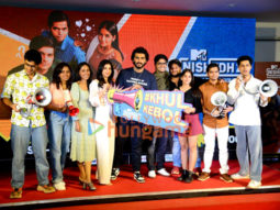 Photos: Arjun Kapoor snapped at the launch press conference of MTV Nishedh 2