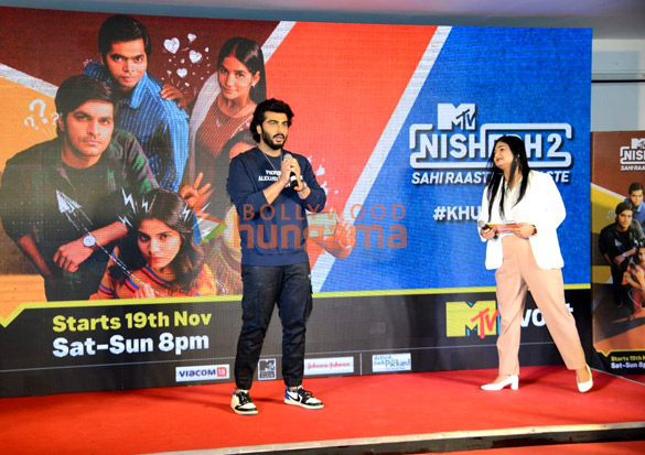 photos arjun kapoor snapped at the launch press conference of mtv nishedh 2 3