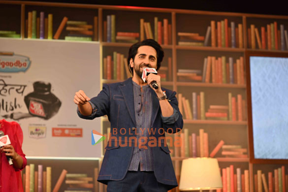 photos ayushmann khurrana attends sahitya aajtak 2022 speaks about an action hero 1