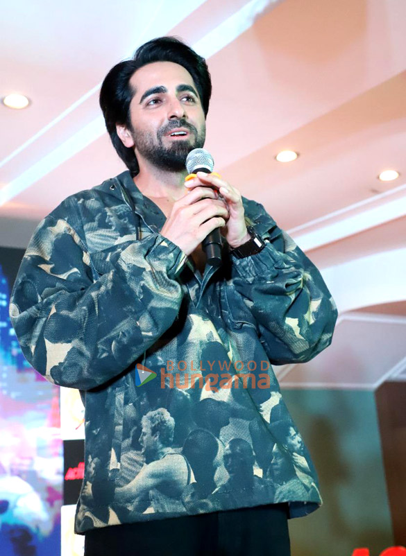 Photos: Ayushmann Khurrana snapped promoting An Action Hero at Thakur College Photos: Ayushmann Khurrana snapped promoting An Action Hero at Thakur College