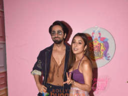 Photos: Ayushmann Khurrana snapped promoting An Action Hero on Shehnaaz Gill’s chat show Desi Vibes