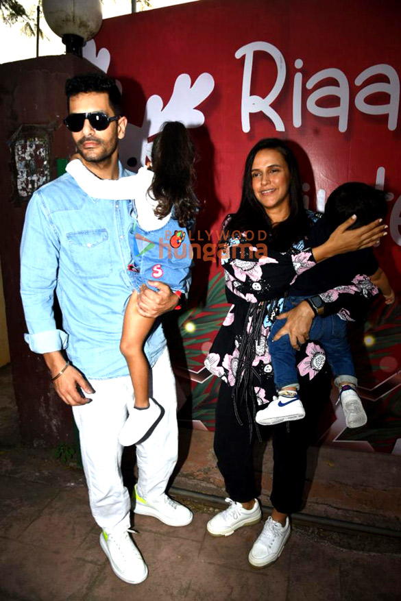 photos celebs attend riteish deshmukh and genelia dsouzas sons riaan and rahyls birthday bash3 4
