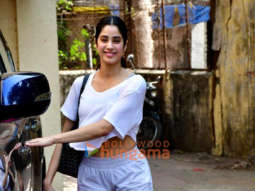 Photos: Janhvi Kapoor snapped outside a Pilates studio