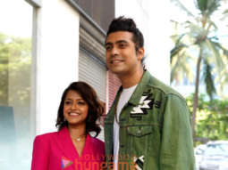 Photos: Jubin Nautiyal and Yohani snapped at the T-Series office