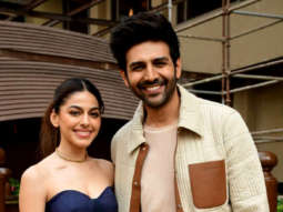 Photos: Kartik Aaryan and Alaya F snapped promoting their film Freddy