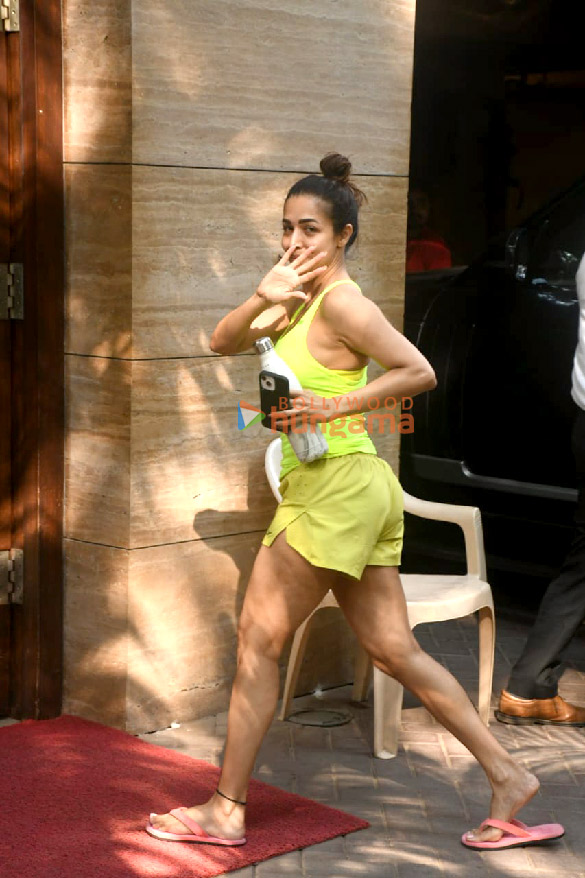 Photos: Malaika Arora spotted in Bandra