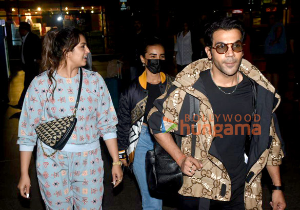 photos parineeti chopra huma qureshi rajkummar rao and others snapped at the airport 2