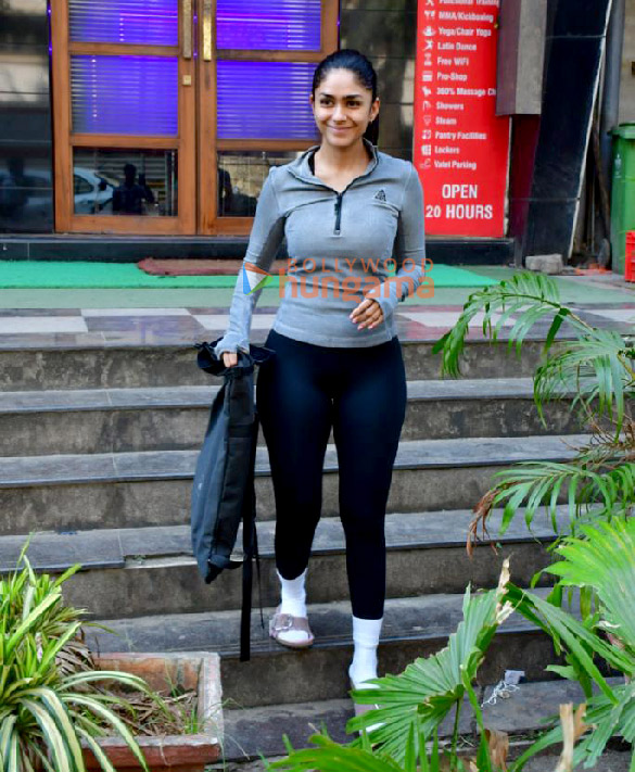 Photos: Pooja Hegde, Mrunal Thakur spotted outside a gym in Santacruz ...