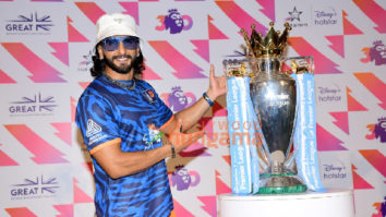 Photos: Ranveer Singh attends the launch of Great Britain & Northern Ireland football premiere league