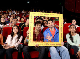 Photos: Siddhant Chaturvedi and Ishaan Khatter host a special screening of Phone Bhoot for underprivileged kids in Juhu
