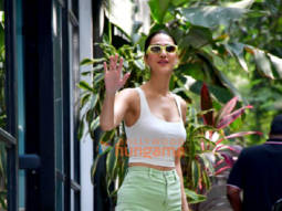 Photos: Vaani Kapoor snapped outside at Maddock Films’ office in Santacruz
