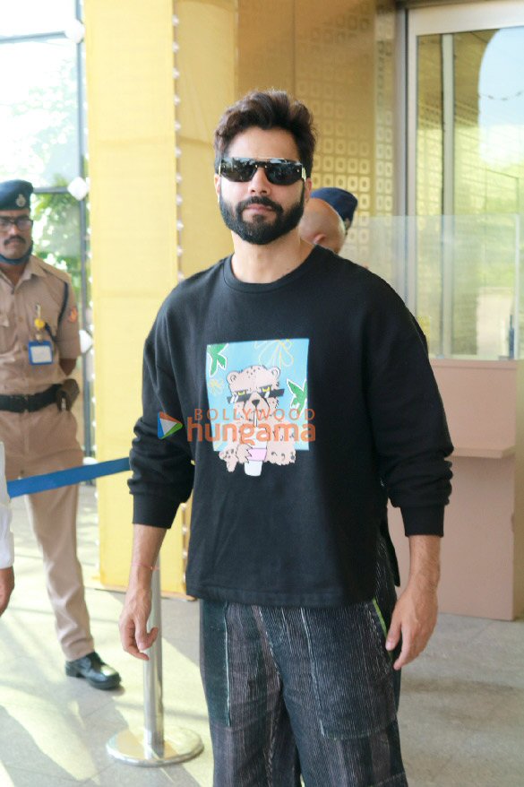 photos varun dhawan huma qureshi and others snapped at the airport 1