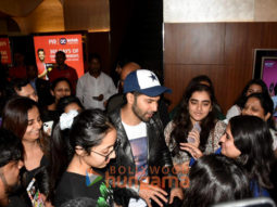 Photos: Varun Dhawan surprises the audience watching Bhediya at a theatre