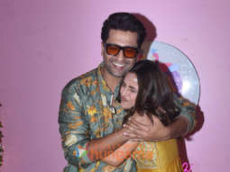 Photos: Vicky Kaushal snapped on the sets of Shehnaaz Gill’s chat show Desi Vibes