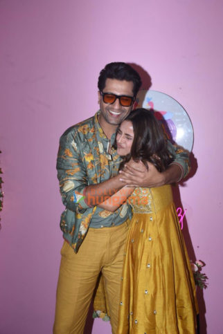 Photos: Vicky Kaushal snapped on the sets of Shehnaaz Gill’s chat show Desi Vibes
