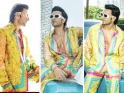 Ranveer Singh flaunts his Versace outfit as he attends F1 race event in Abu Dhabi