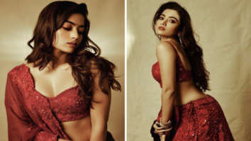 Alaya F wears cocktail-ready saree with bralette blouse worth Rs 1