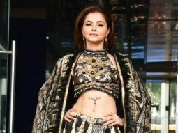 Rubina Dilaik poses in her unique metallic outfit on Jhalak Dikhhla Jaa sets