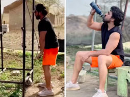 South star Ram Charan turns his beast mode on as he prepares for RC15: “Workout has no vacation !”