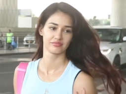 Spotted Disha Patani at Mumbai airport