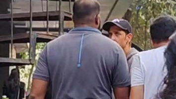 Spotted Hrithik Roshan at Cult Fitness, Juhu