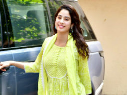 Spotted Janhvi Kapoor in gorgeous yellow outfit