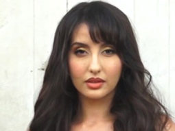 Spotted Nora Fatehi at Jhalak Dikhhla Jaa set