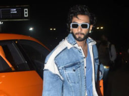 Spotted: Ranveer Singh at airport as he comes on his Lamborghini