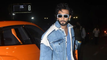 Spotted: Ranveer Singh at airport as he comes on his Lamborghini
