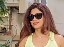 Spotted: Shamita Shetty at salon