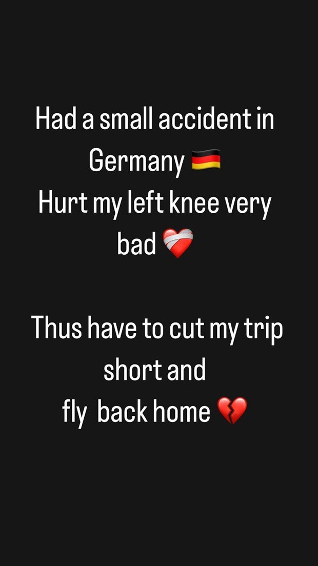 After Amit Bhatt, Taarak Mehta Ka Ooltah Chashmah star Munmun Dutta sufferers a knee injury; shares update with fans