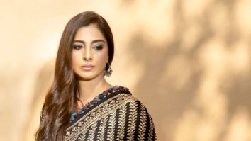 Tabu's black and golden saree by Abu Jani-Sandeep Khosla for Drishyam 2  promotions can work everywhere from sangeet celebrations to cocktail  parties 2 : Bollywood News - Bollywood Hungama