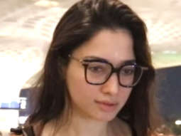 Tamannaah Bhatia gets clicked sporting ripped jeans and glasses at the airport