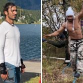 Vidyut Jammwal walks a tightrope over a canyon in this video; watch