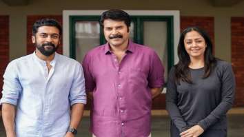 Suriya makes a surprise visit to the sets of Kaathal: The Core starring Mammootty and Jyothika