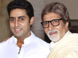 Uunchai star Amitabh Bachchan visits Siddhivinayak Temple with son Abhishek Bachchan, see pics