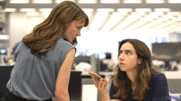 Zoe Kazan on importance of She Said portraying horrors of working with infamous producer Harvey Weinstein: “It extends far past Hollywood”