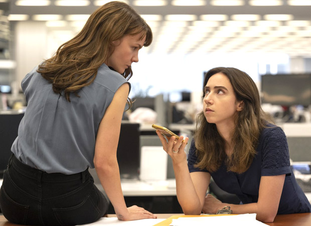 Zoe Kazan on importance of She Said portraying horrors of working with infamous producer Harvey Weinstein: "It extends far past Hollywood"